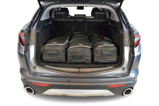 Pack de 6 sacs de voyage sur-mesure pour Alfa Romeo Stelvio (949) (depuis 2017) - Gamme Classique