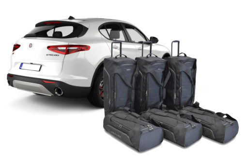 Pack de 6 sacs de voyage sur-mesure pour Alfa Romeo Stelvio (949) (depuis 2017) - Gamme Pro.Line