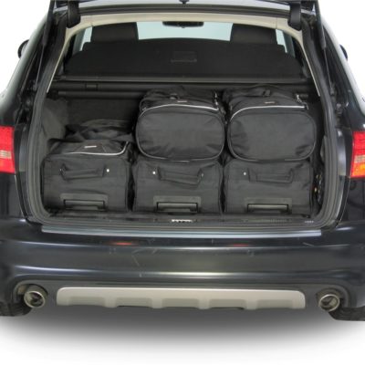 Pack de 6 sacs de voyage sur-mesure pour Audi A6 Avant (C6) (de 2005 à 2011) - Gamme Classique