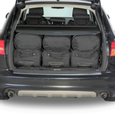 Pack de 6 sacs de voyage sur-mesure pour Audi A6 Avant (C6) (de 2005 à 2011) - Gamme Classique