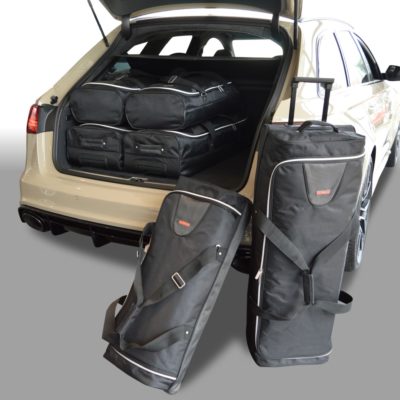 Pack de 6 sacs de voyage sur-mesure pour Audi A6 Avant (C7) (de 2011 à 2018) - Gamme Classique