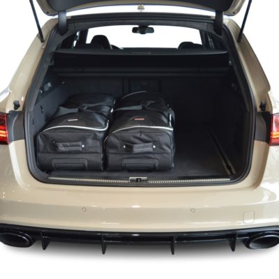 Pack de 6 sacs de voyage sur-mesure pour Audi A6 Avant (C7) (de 2011 à 2018) - Gamme Classique