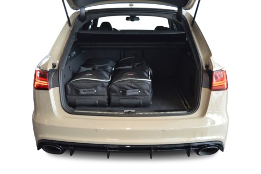 Pack de 6 sacs de voyage sur-mesure pour Audi A6 Avant (C7) (de 2011 à 2018) - Gamme Classique