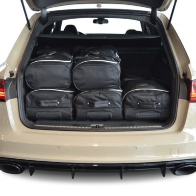 Pack de 6 sacs de voyage sur-mesure pour Audi A6 Avant (C7) (de 2011 à 2018) - Gamme Classique