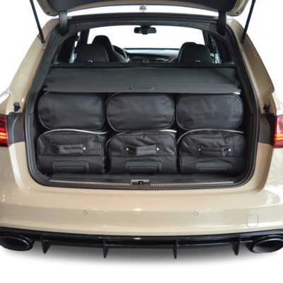 Pack de 6 sacs de voyage sur-mesure pour Audi A6 Avant (C7) (de 2011 à 2018) - Gamme Classique