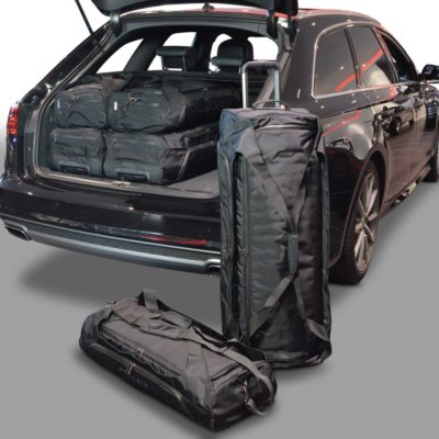 Pack de 6 sacs de voyage sur-mesure pour Audi A6 Avant (C7) (de 2011 à 2018) - Gamme Pro.Line