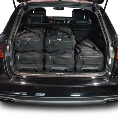 Pack de 6 sacs de voyage sur-mesure pour Audi A6 Avant (C7) (de 2011 à 2018) - Gamme Pro.Line