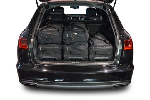 Pack de 6 sacs de voyage sur-mesure pour Audi A6 Avant (C7) (de 2011 à 2018) - Gamme Pro.Line