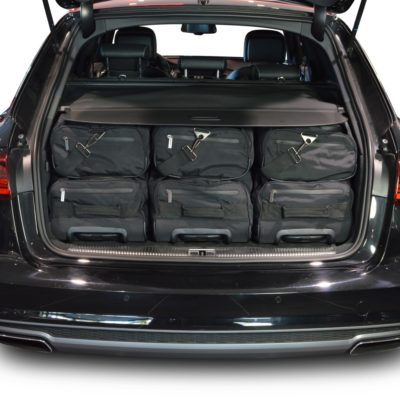 Pack de 6 sacs de voyage sur-mesure pour Audi A6 Avant (C7) (de 2011 à 2018) - Gamme Pro.Line