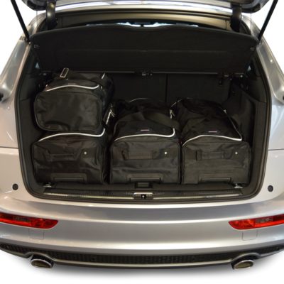 Pack de 6 sacs de voyage sur-mesure pour Audi Q5 (8R) (de 2008 à 2017) - Gamme Classique