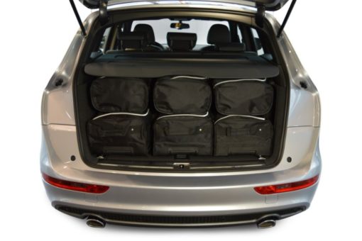 Pack de 6 sacs de voyage sur-mesure pour Audi Q5 (8R) (de 2008 à 2017) - Gamme Classique