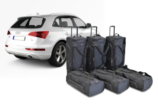 Pack de 6 sacs de voyage sur-mesure pour Audi Q5 (8R) (de 2008 à 2017) - Gamme Pro.Line