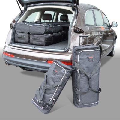 Pack de 6 sacs de voyage sur-mesure pour Audi Q7 (4L) (de 2006 à 2015) - Gamme Classique