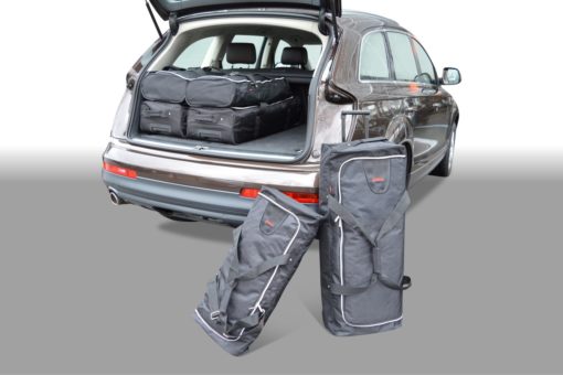 Pack de 6 sacs de voyage sur-mesure pour Audi Q7 (4L) (de 2006 à 2015) - Gamme Classique