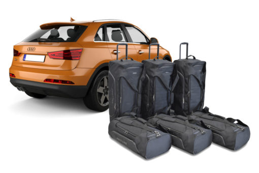 Pack de 6 sacs de voyage sur-mesure pour Audi Q3 (8U) (de 2011 à 2018) - Gamme Pro.Line