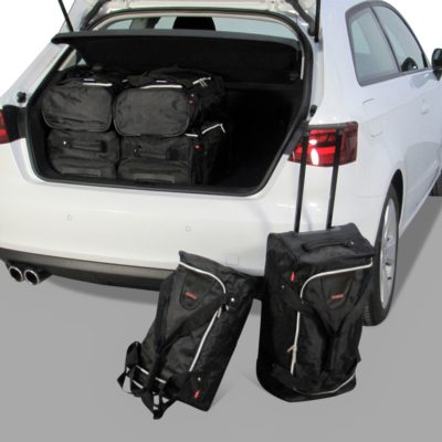 Pack de 6 sacs de voyage sur-mesure pour Audi A3 (8V) (de 2012 à 2020) - Gamme Classique