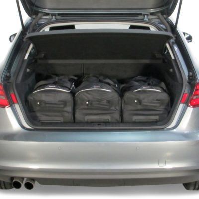 Pack de 6 sacs de voyage sur-mesure pour Audi A3 Sportback (8V) (de 2012 à 2020) - Gamme Classique