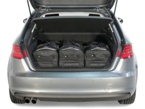 Pack de 6 sacs de voyage sur-mesure pour Audi A3 Sportback (8V) (de 2012 à 2020) - Gamme Classique