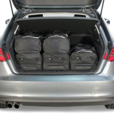 Pack de 6 sacs de voyage sur-mesure pour Audi A3 Sportback (8V) (de 2012 à 2020) - Gamme Classique