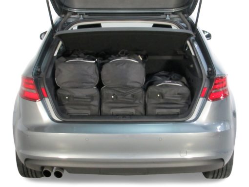 Pack de 6 sacs de voyage sur-mesure pour Audi A3 Sportback (8V) (de 2012 à 2020) - Gamme Classique