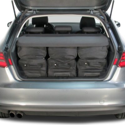 Pack de 6 sacs de voyage sur-mesure pour Audi A3 Sportback (8V) (de 2012 à 2020) - Gamme Classique