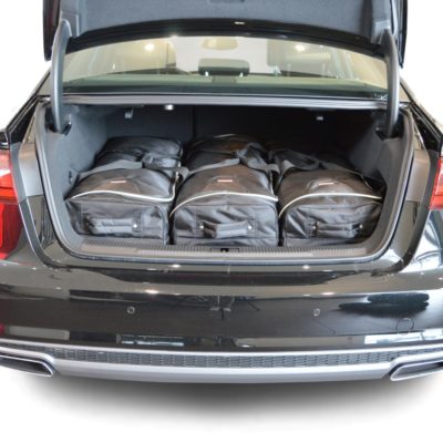 Pack de 6 sacs de voyage sur-mesure pour Audi A6 (C7) (de 2011 à 2018) - Gamme Classique