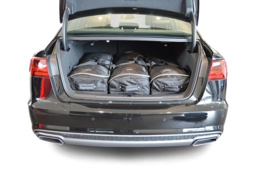 Pack de 6 sacs de voyage sur-mesure pour Audi A6 (C7) (de 2011 à 2018) - Gamme Classique