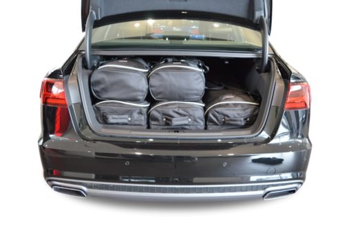 Pack de 6 sacs de voyage sur-mesure pour Audi A6 (C7) (de 2011 à 2018) - Gamme Classique