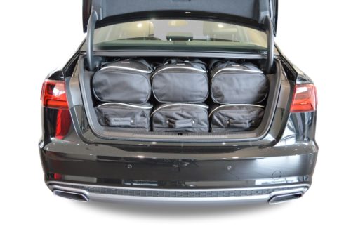 Pack de 6 sacs de voyage sur-mesure pour Audi A6 (C7) (de 2011 à 2018) - Gamme Classique