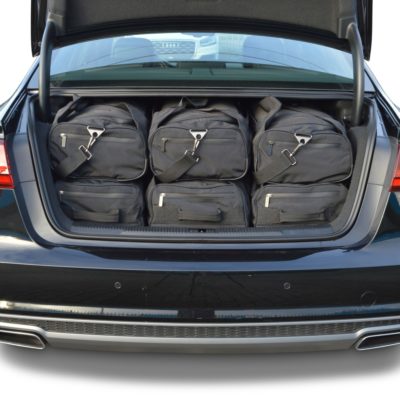 Pack de 6 sacs de voyage sur-mesure pour Audi A6 (C7) (de 2011 à 2018) - Gamme Pro.Line