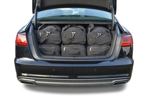 Pack de 6 sacs de voyage sur-mesure pour Audi A6 (C7) (de 2011 à 2018) - Gamme Pro.Line