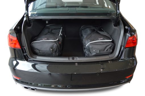 Pack de 6 sacs de voyage sur-mesure pour Audi A3 Limousine (8V) (de 2013 à 2020) - Gamme Classique