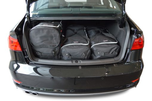 Pack de 6 sacs de voyage sur-mesure pour Audi A3 Limousine (8V) (de 2013 à 2020) - Gamme Classique