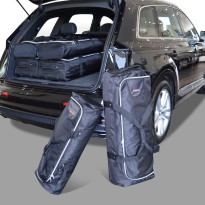 Pack de 6 sacs de voyage sur-mesure pour Audi Q7 (4M) (depuis 2015) - Gamme Classique