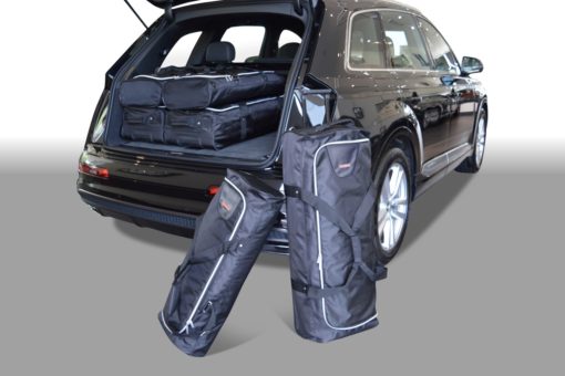 Pack de 6 sacs de voyage sur-mesure pour Audi Q7 (4M) (depuis 2015) - Gamme Classique