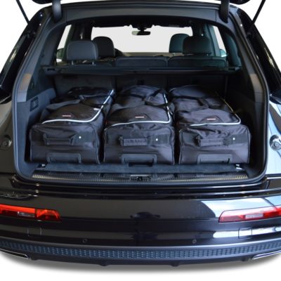 Pack de 6 sacs de voyage sur-mesure pour Audi Q7 (4M) (depuis 2015) - Gamme Classique