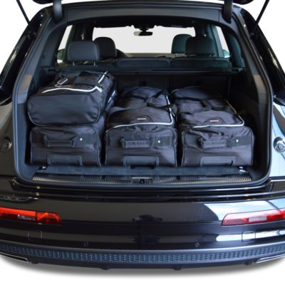 Pack de 6 sacs de voyage sur-mesure pour Audi Q7 (4M) (depuis 2015) - Gamme Classique