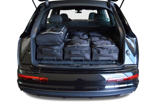 Pack de 6 sacs de voyage sur-mesure pour Audi Q7 (4M) (depuis 2015) - Gamme Classique