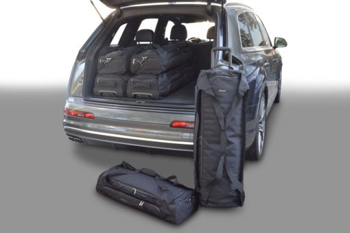 Pack de 6 sacs de voyage sur-mesure pour Audi Q7 (4M) (depuis 2015) - Gamme Pro.Line