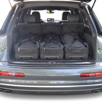 Pack de 6 sacs de voyage sur-mesure pour Audi Q7 (4M) (depuis 2015) - Gamme Pro.Line