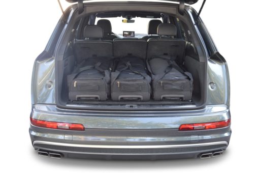 Pack de 6 sacs de voyage sur-mesure pour Audi Q7 (4M) (depuis 2015) - Gamme Pro.Line