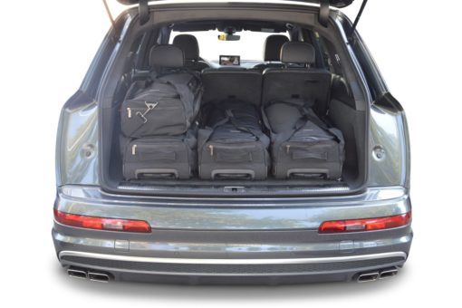 Pack de 6 sacs de voyage sur-mesure pour Audi Q7 (4M) (depuis 2015) - Gamme Pro.Line