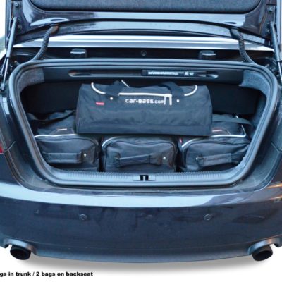 Pack de 6 sacs de voyage sur-mesure pour Audi A4 Cabriolet (B6) (de 2001 à 2004) - Gamme Classique