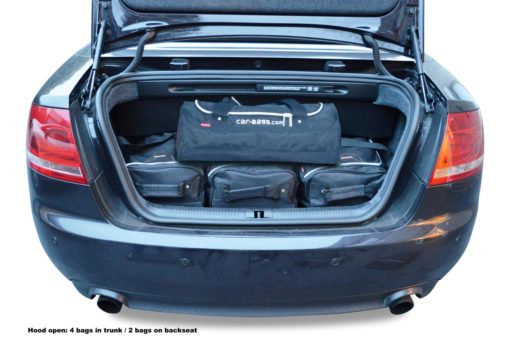 Pack de 6 sacs de voyage sur-mesure pour Audi A4 Cabriolet (B6) (de 2001 à 2004) - Gamme Classique