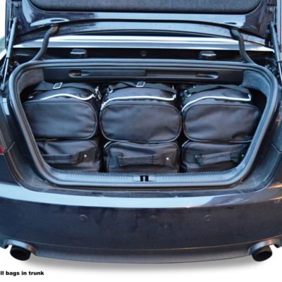 Pack de 6 sacs de voyage sur-mesure pour Audi A4 Cabriolet (B6) (de 2001 à 2004) - Gamme Classique