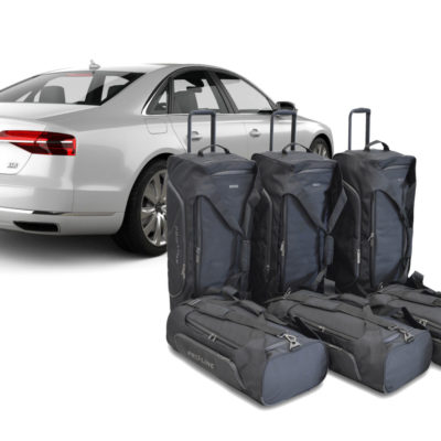 Pack de 6 sacs de voyage sur-mesure pour Audi A8 (D4) (de 2013 à 2017) - Gamme Pro.Line