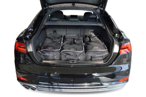 Pack de 6 sacs de voyage sur-mesure pour Audi A5 Sportback (F5) (depuis 2016) - Gamme Classique