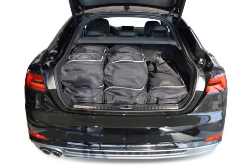 Pack de 6 sacs de voyage sur-mesure pour Audi A5 Sportback (F5) (depuis 2016) - Gamme Classique