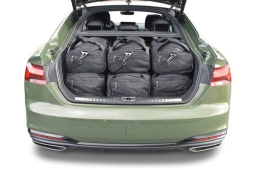 Pack de 6 sacs de voyage sur-mesure pour Audi A5 Sportback (F5) (depuis 2016) - Gamme Pro.Line