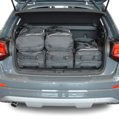 Pack de 6 sacs de voyage sur-mesure pour Audi Q2 (GA) (depuis 2016) - Gamme Classique